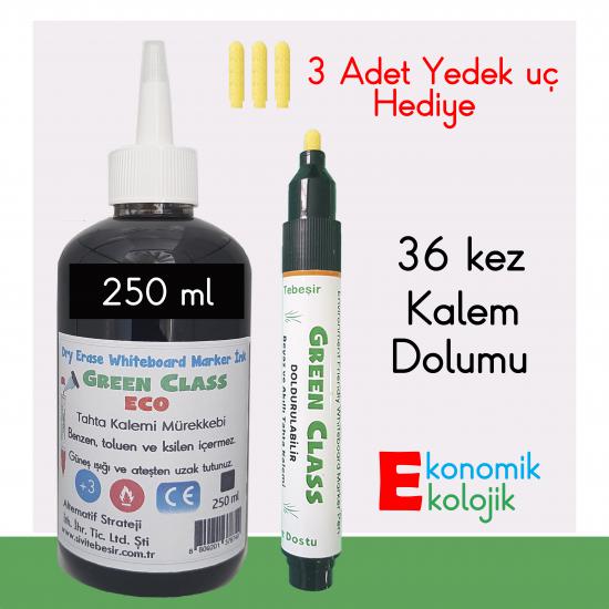 Green Class Eco Siyah Set- 250 ml