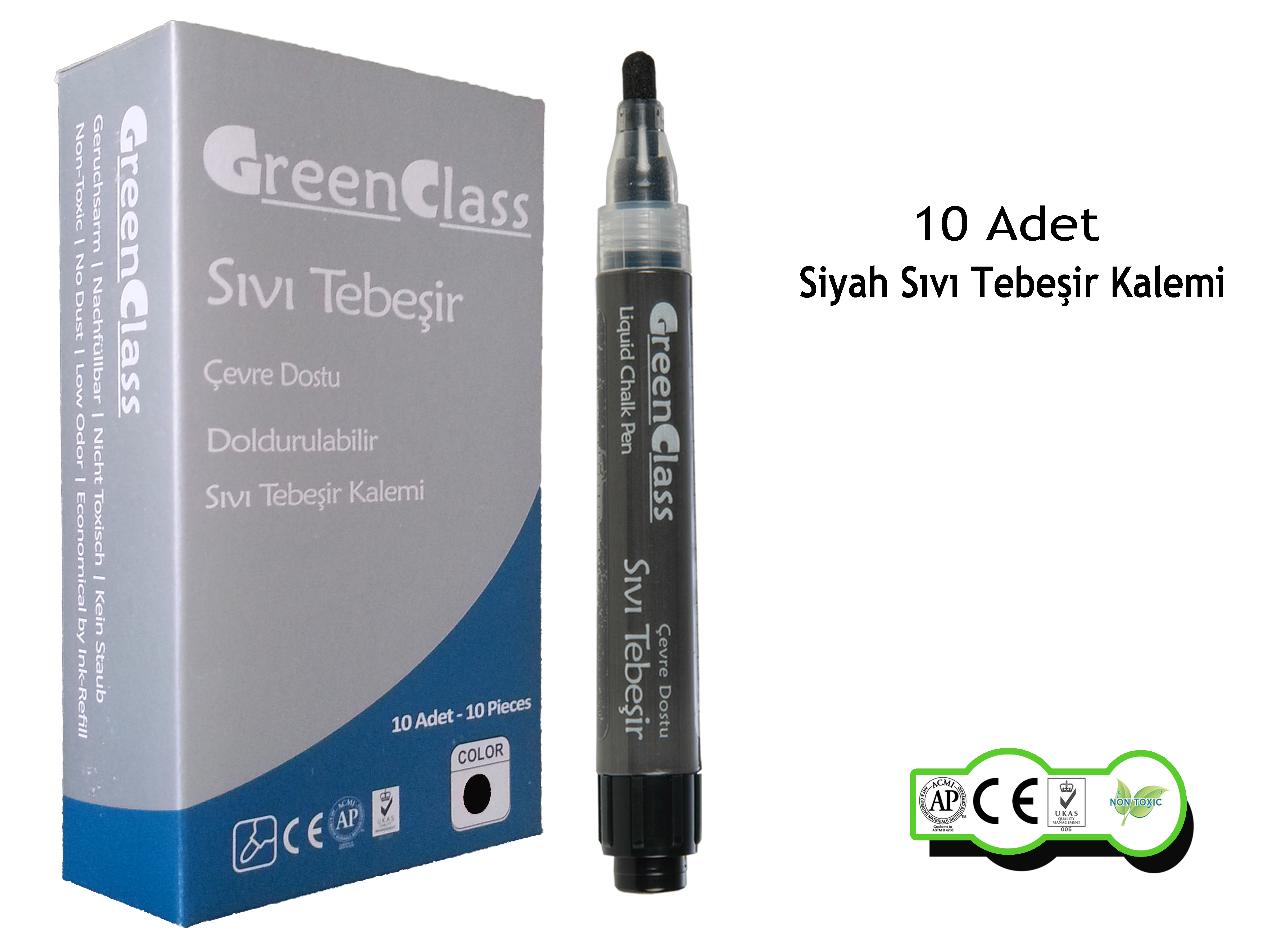 Green%20Class%20Sıvı%20%20Tebeşir%20%20Kalemi-Siyah-10’%20lu