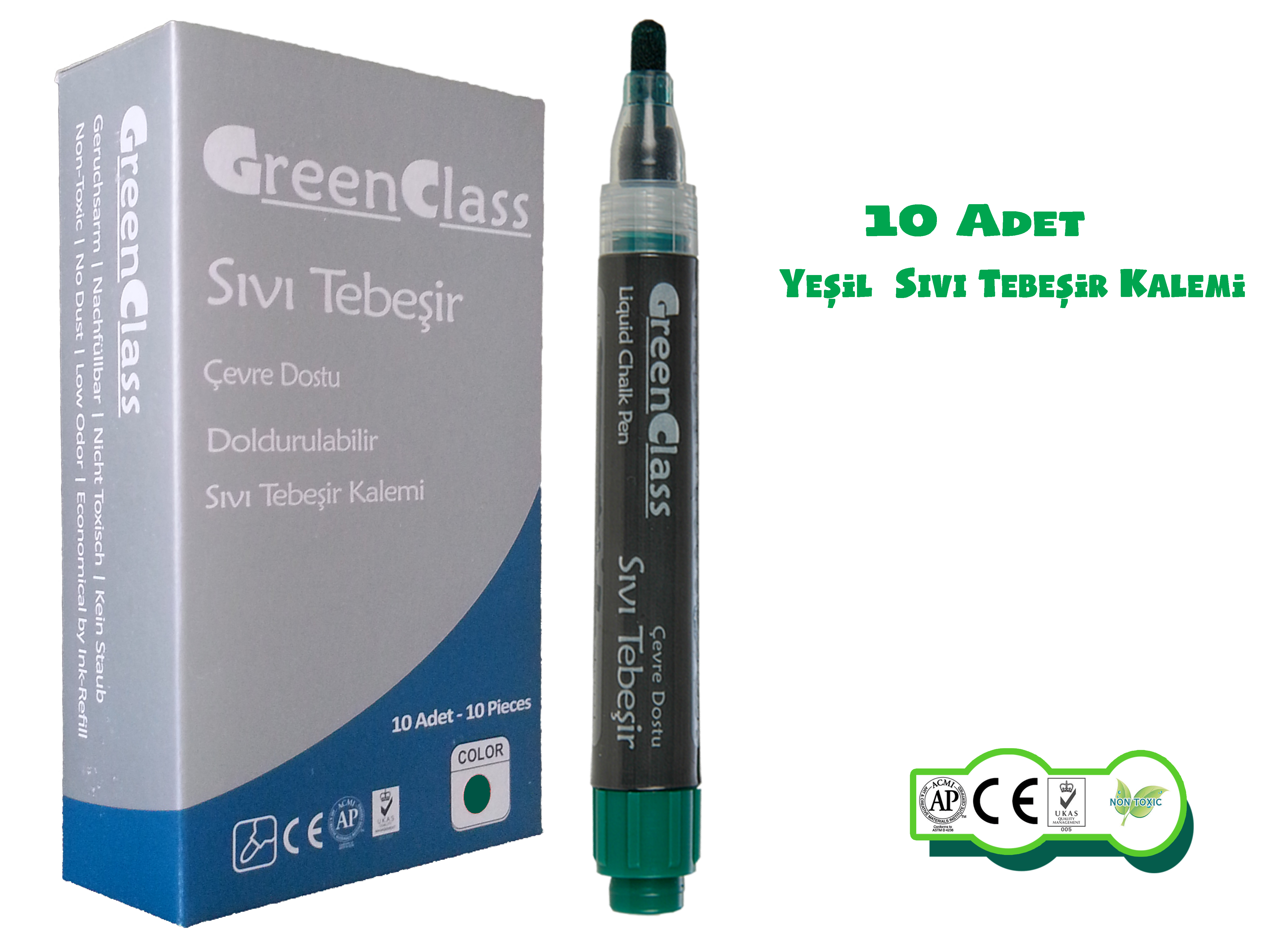 Green%20Class%20Sıvı%20%20Tebeşir%20%20Kalemi-Yeşil-10’%20lu