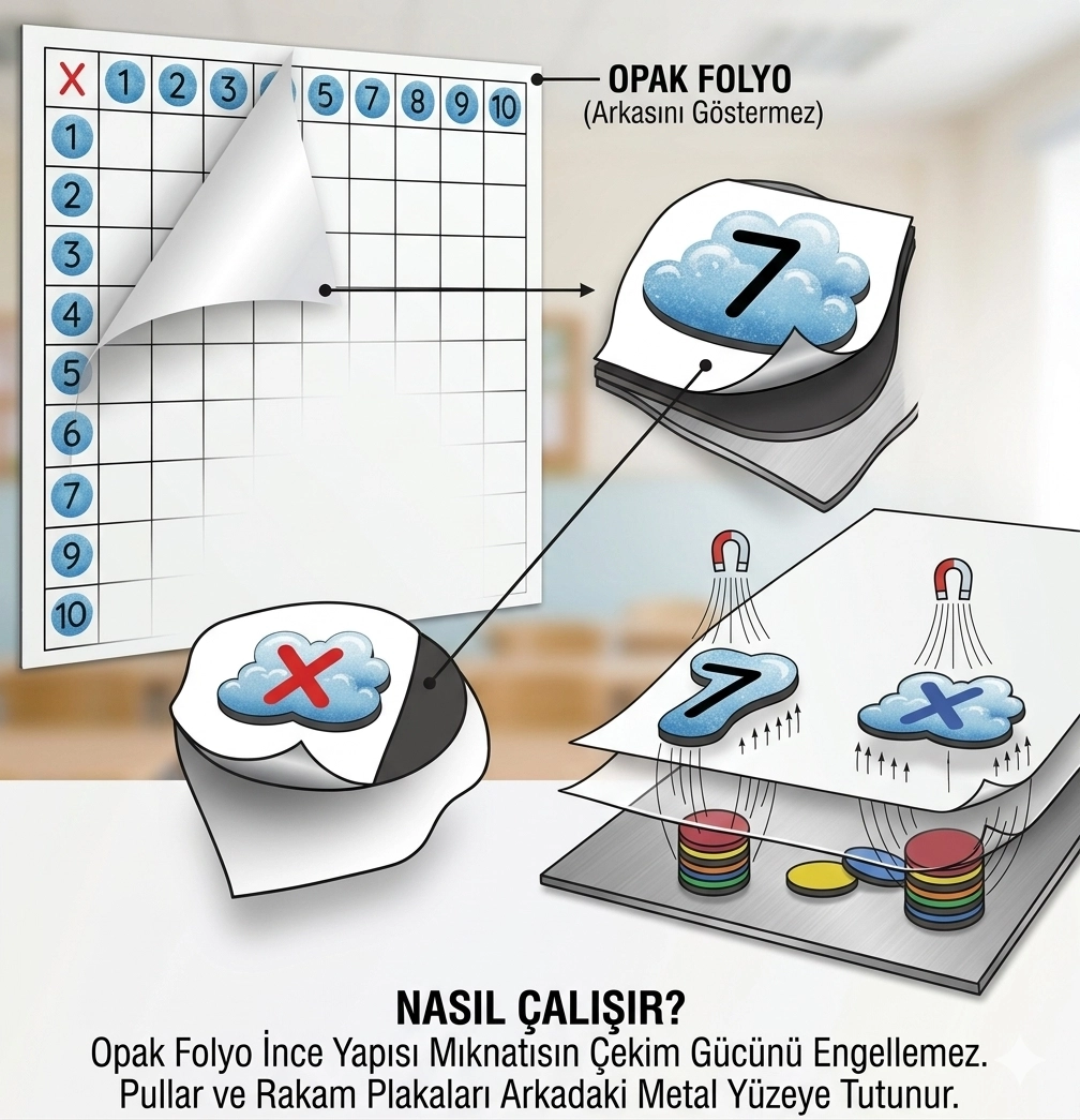 159 PARÇALI DEV MATEMATİK İSTASYONU  Akıllı Tahta Uyumlu, Modüler Tasarım 