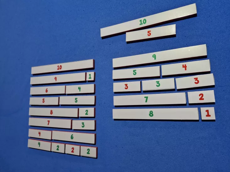 Mıknatıslı Sayı Barı-  Number Bar