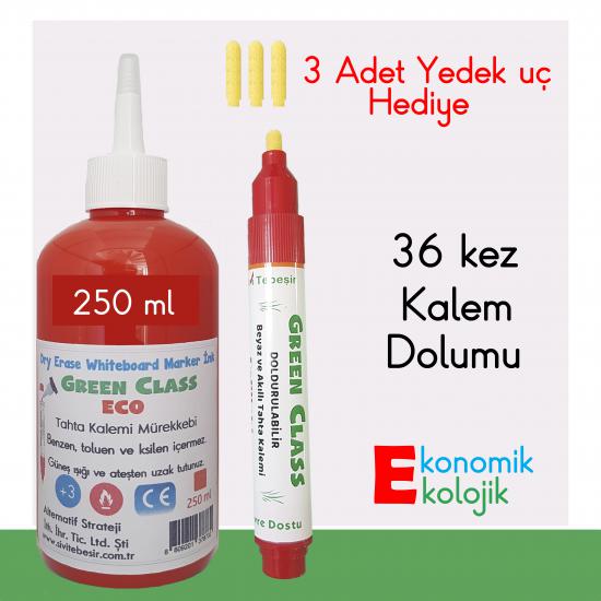 Green Class Eco Kırmızı Set- 250 ml