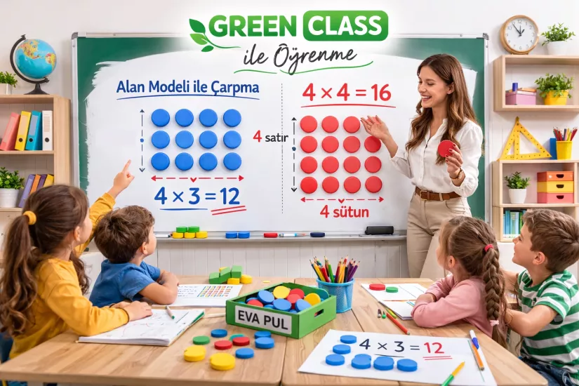 Manyetik sayı sistemi ;6 renk 120 manyetik sayma pulu,  mentossori