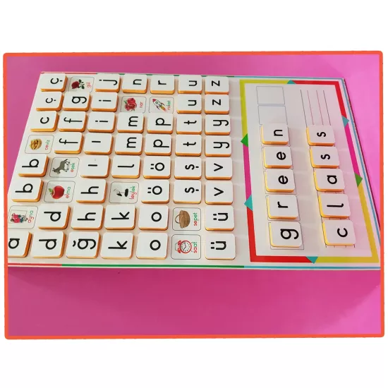 Okutmatik Mıknatıslı Okuma Yazma Alfabe Seti