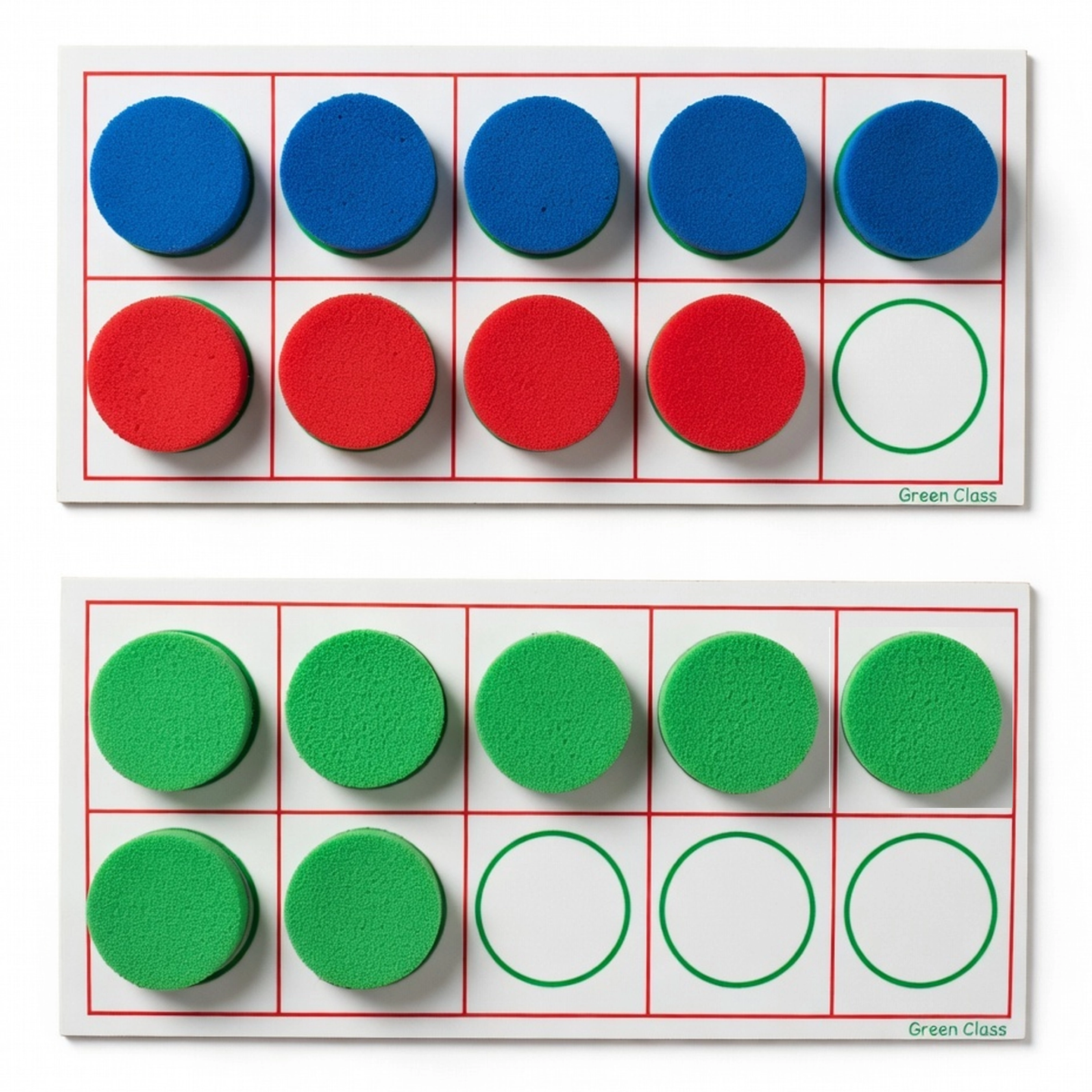 Onluk Çerçeve Seti – Sayı Hissi Geliştiren Manyetik Matematik Manipülatifi